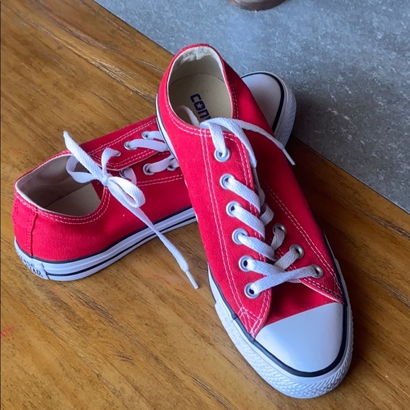 Red Converse - Picture 1 of 5